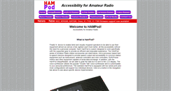 Desktop Screenshot of hampod.com